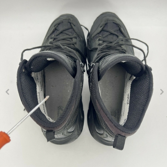 Hoka One One Tor Ultra Hi 2 All Black Men Hiking Shoes 1107293 BLK Size 12 - Picture 2 of 11